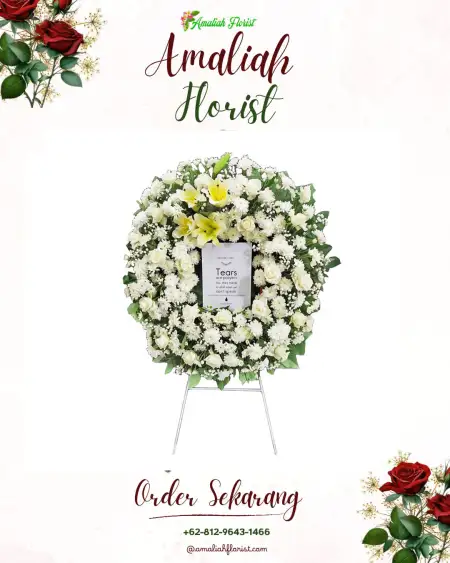 Krans Bunga Duka Pengastulan